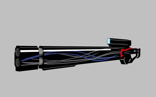 twin barrel sniper Assalt rifle preview image